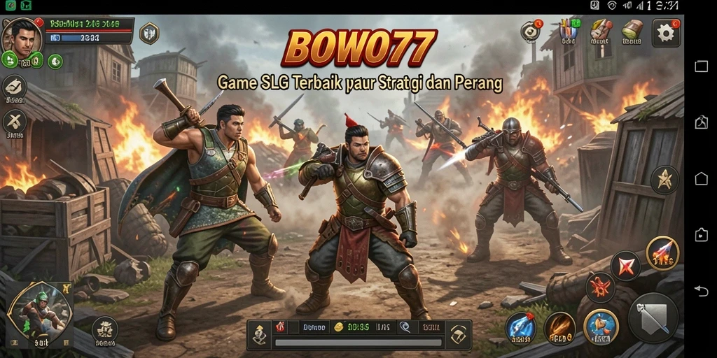Tangkapan layar <strong>BOWO77</strong> menampilkan pertempuran strategis yang mendebarkan.
