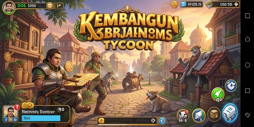 Tampilan menarik dari gameplay D06 yang penuh dengan strategi dan manajemen.