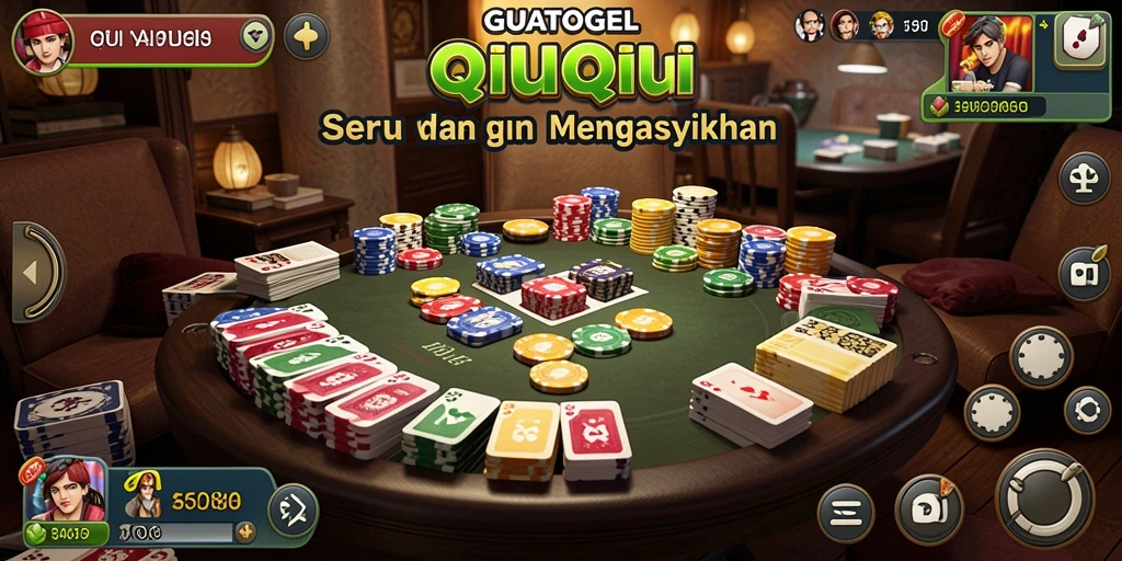 Momen seru saat bermain QiuQiu di GUATOGEL.