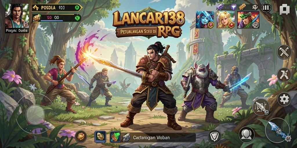 Gameplay RPG menarik dengan petualangan mendebarkan di LANCAR138.