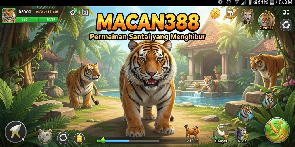 Tangkapan layar dari gameplay MACAN388 yang menarik dan penuh warna.