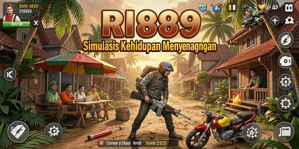 Tampilan gameplay RI889 yang menarik dan interaktif.