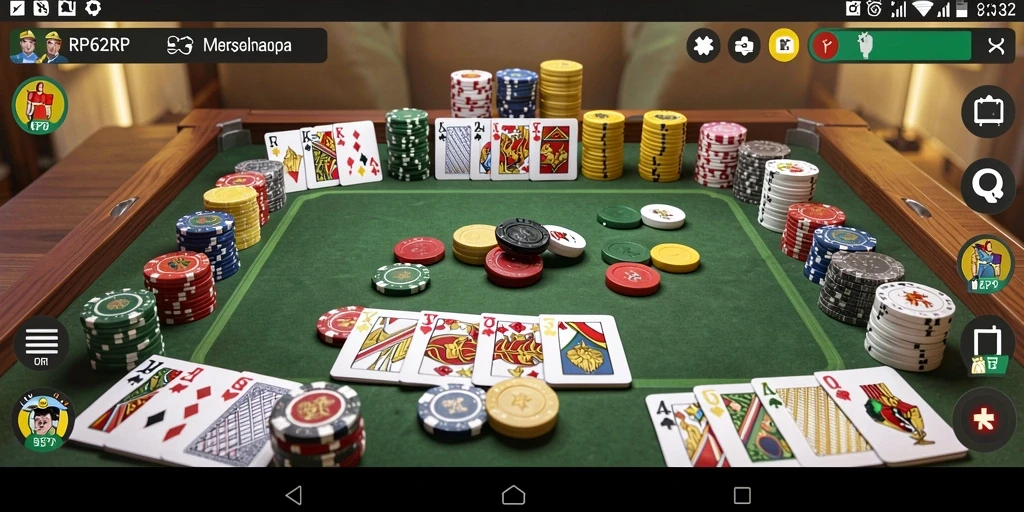 Tampilan gameplay Gaple yang seru dan interaktif.