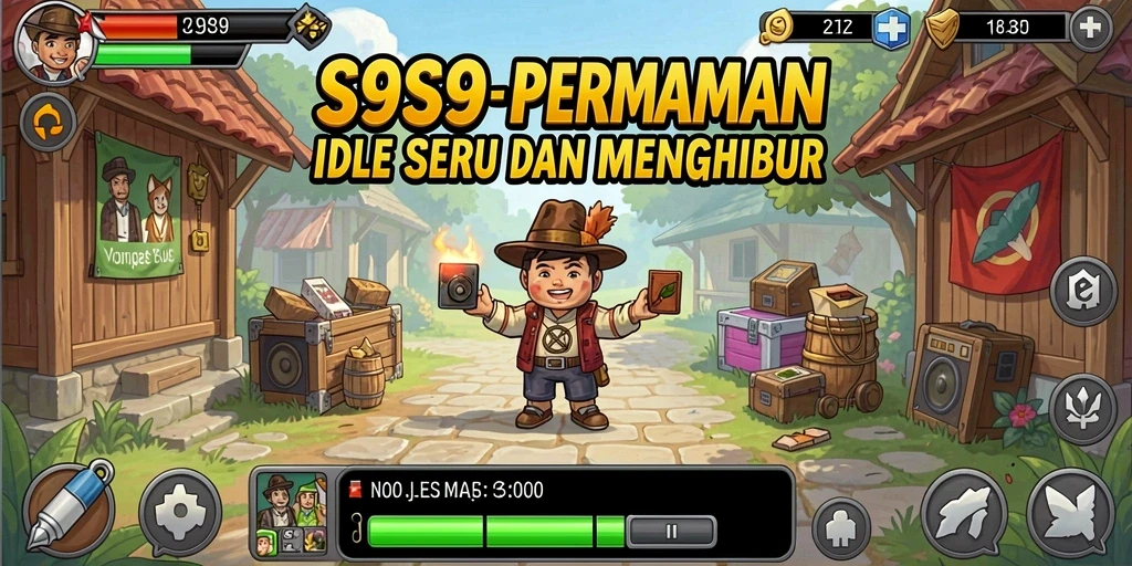 Screenshot S9S9 menampilkan gameplay Idle yang menarik.