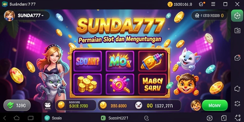 Screenshot gameplay SUNDA777 menampilkan pengalaman bermain Slot yang mengesankan.