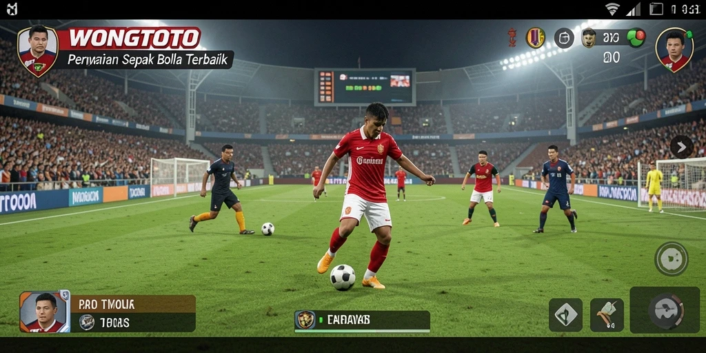 Gameplay menarik di WONGTOTO menunjukkan aksi sepak bola yang mendebarkan.