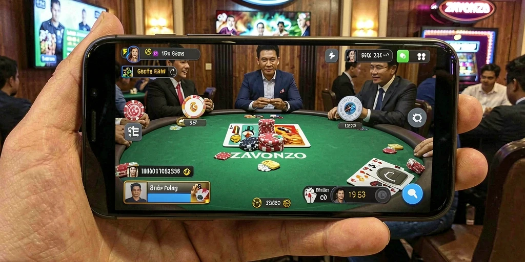 Tampilan gameplay <strong>ZAVONZO</strong> yang seru dan interaktif.